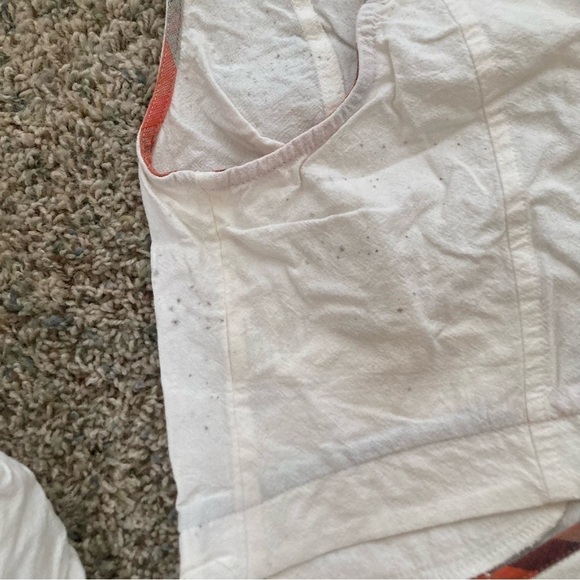 Free People Cassie Short Set White Sz 12 - Picture 13 of 15